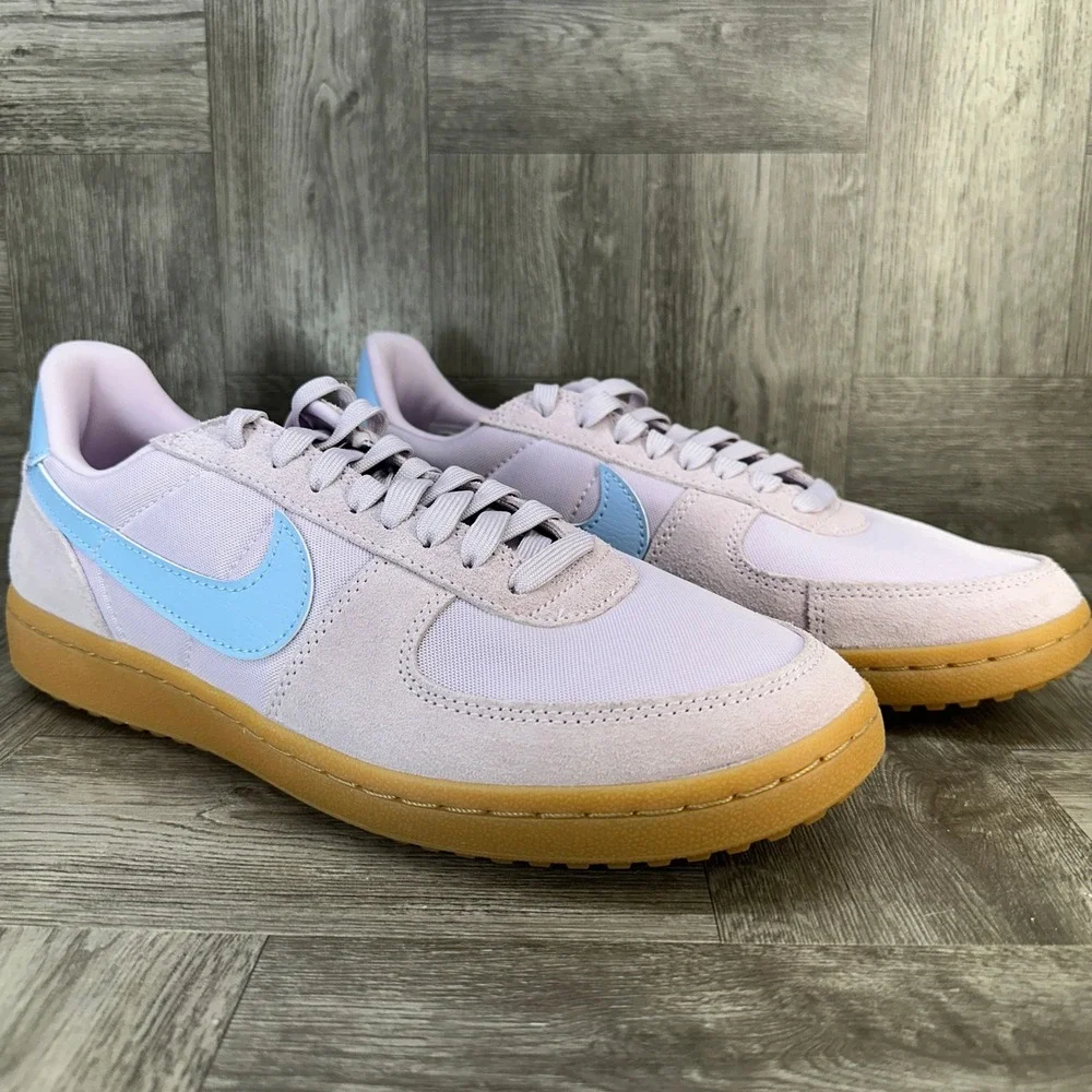 Nike Field General 82 Womens 12 Lavender Blue Suede Mesh Gum Sole NEW HJ6000-500